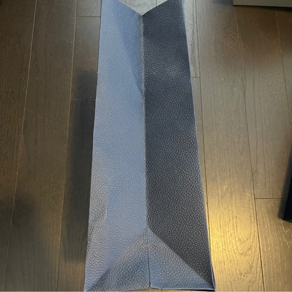 Dior blue box shopping bag full set with envelop and ribbon wrapping tissue - Picture 12 of 13